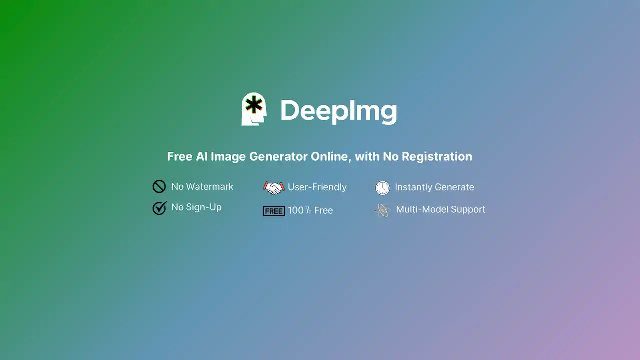 DeepImg AI screenshot