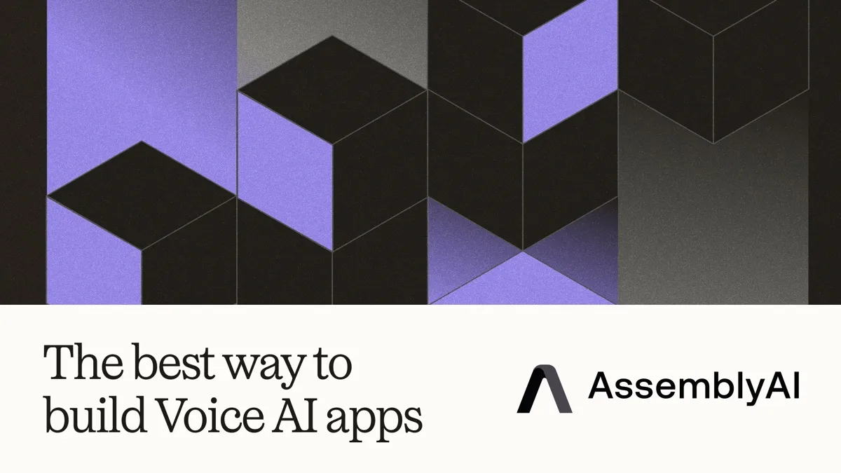 AssemblyAI screenshot